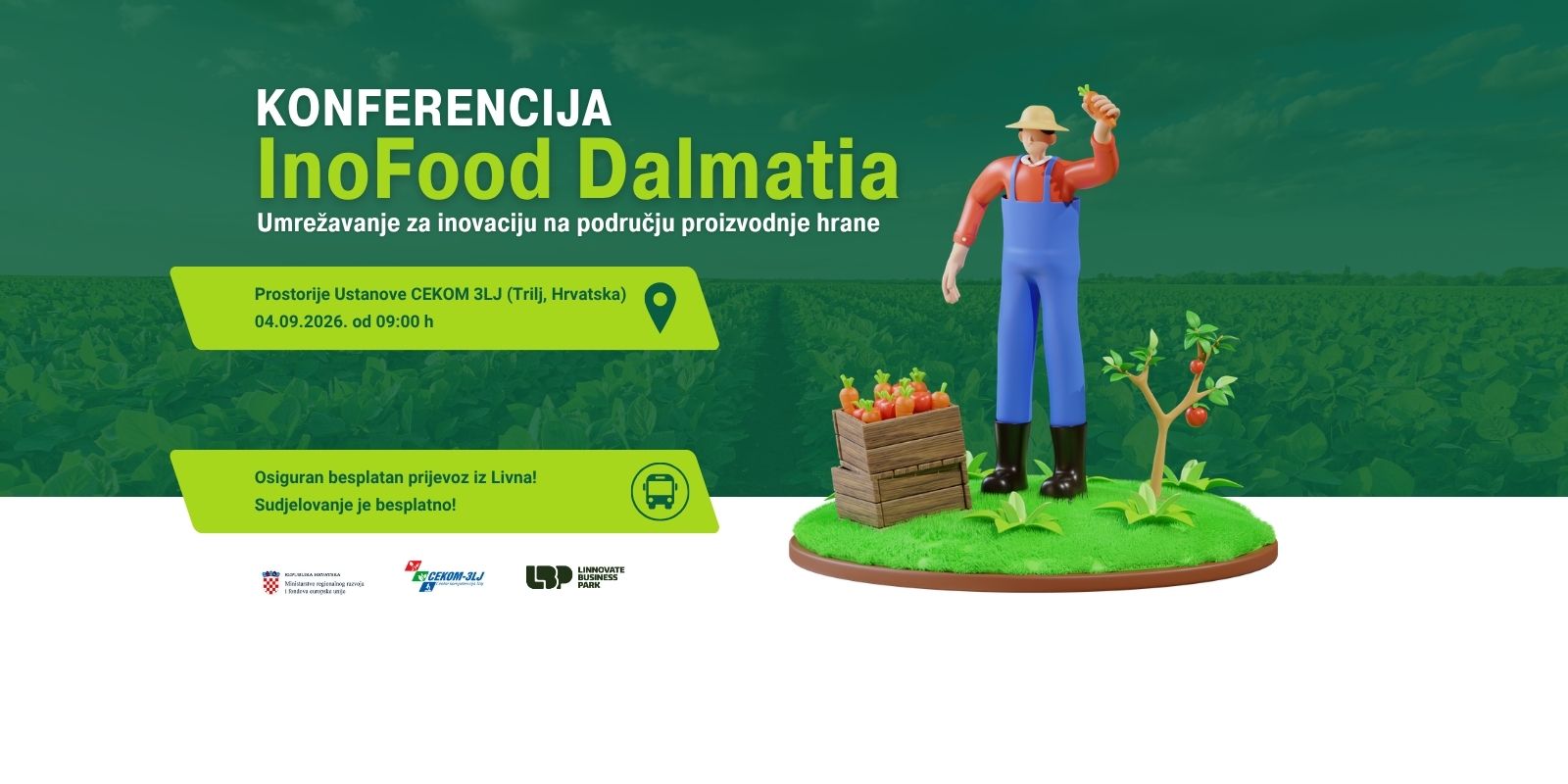 Prijave za sudjelovanje na konferenciji “InoFood Dalmatia”
