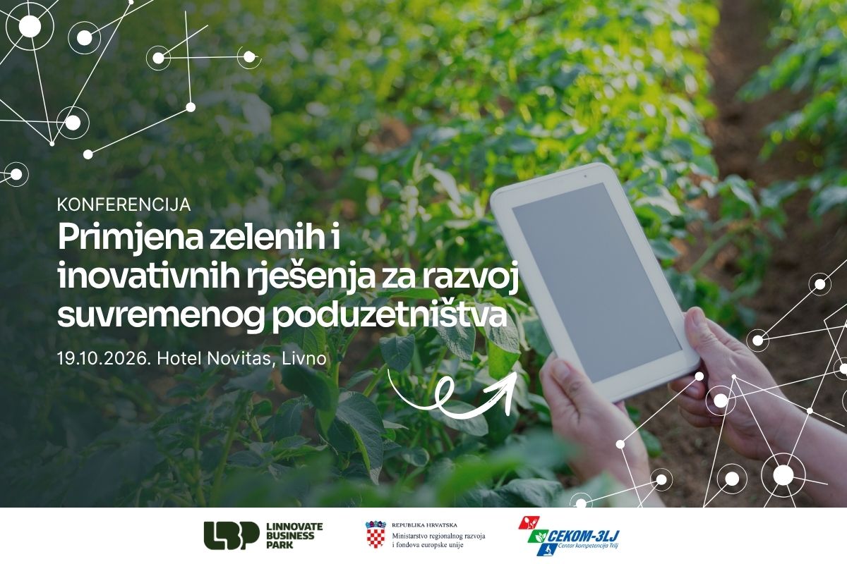 KONFERENCIJA – „Primjena zelenih i inovativnih rješenja za razvoj suvremenog poduzetništva“